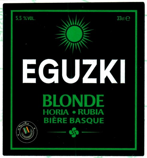 Etiquette BRASSERIE DU PAYS BASQUE 19