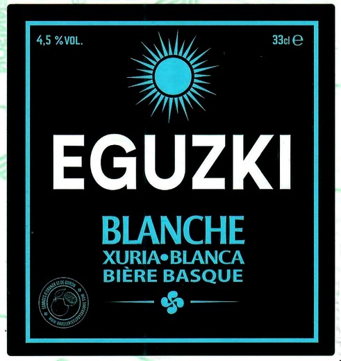 Etiquette BRASSERIE DU PAYS BASQUE 20