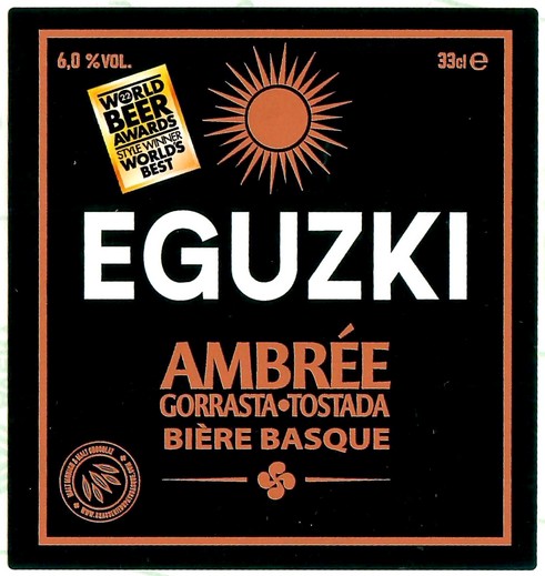 Etiquette BRASSERIE DU PAYS BASQUE 23