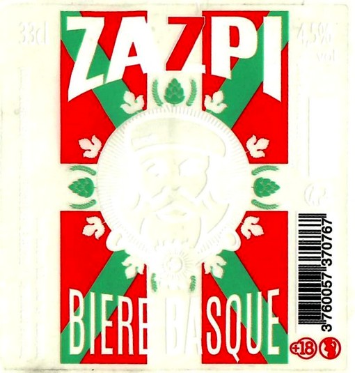 Etiquette BRASSERIE DU PAYS BASQUE 26