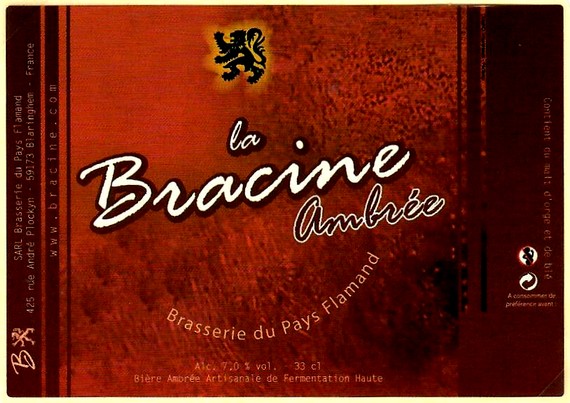 etiquette BRASSERIE DU PAYS FLAMAND 02
