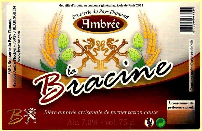 etiquette BRASSERIE DU PAYS FLAMAND 03
