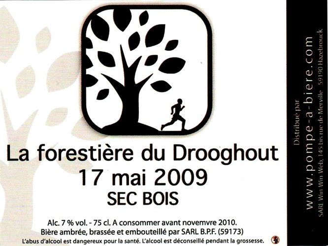 etiquette BRASSERIE DU PAYS FLAMAND 109