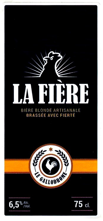 etiquette BRASSERIE DU PAYS FLAMAND 110