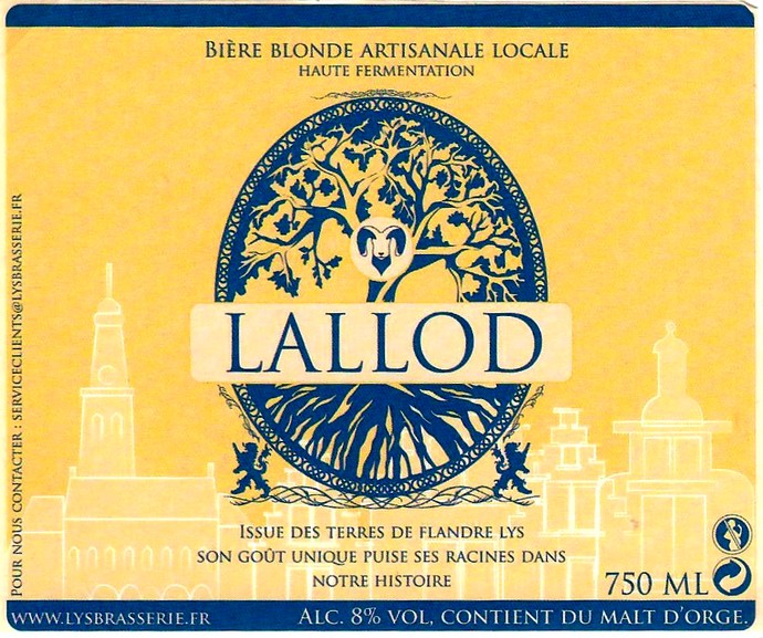 etiquette BRASSERIE DU PAYS FLAMAND 119