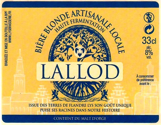 etiquette BRASSERIE DU PAYS FLAMAND 120