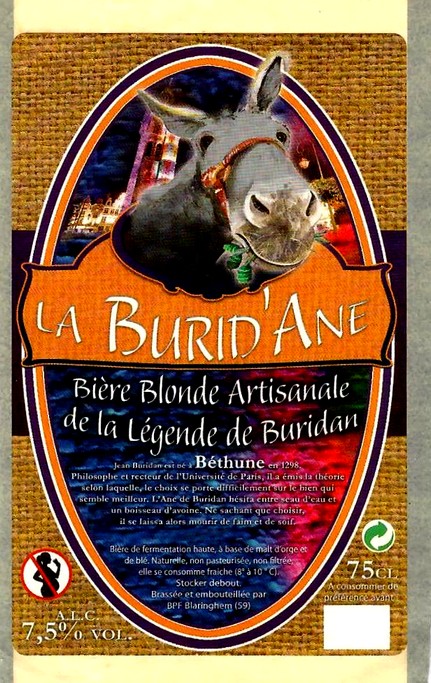 etiquette BRASSERIE DU PAYS FLAMAND 141