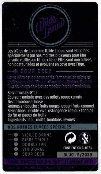 etiquette BRASSERIE DU PAYS FLAMAND 147