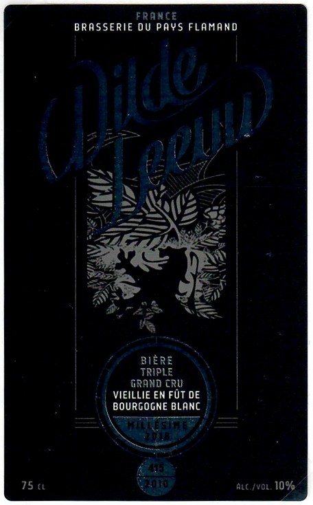 etiquette BRASSERIE DU PAYS FLAMAND 148