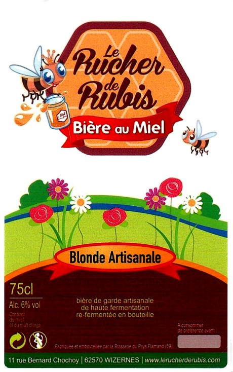 etiquette BRASSERIE DU PAYS FLAMAND 157