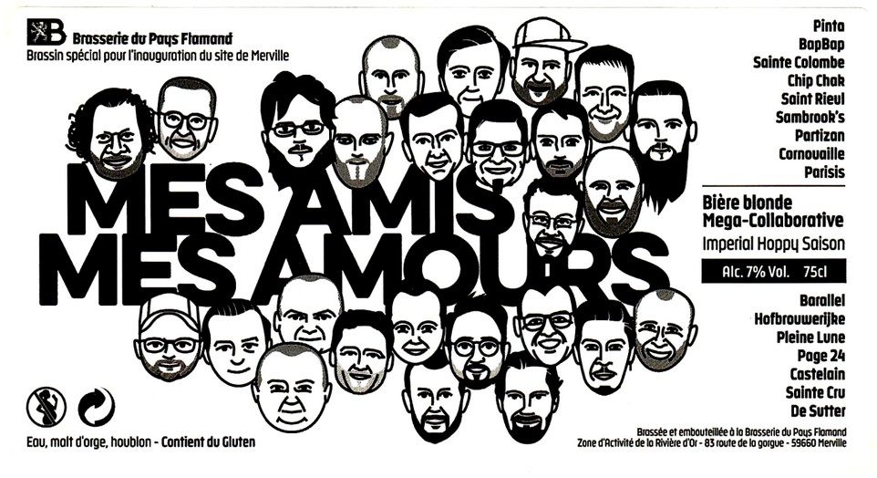 etiquette BRASSERIE DU PAYS FLAMAND 159