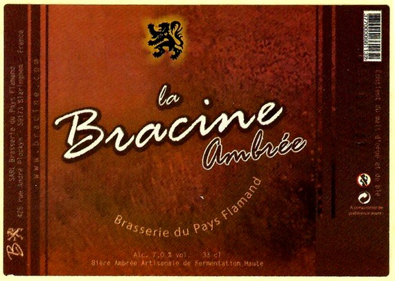 etiquette BRASSERIE DU PAYS FLAMAND 161