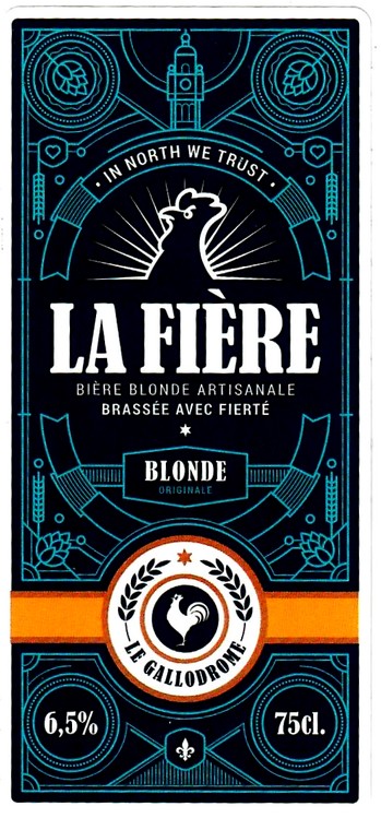 etiquette BRASSERIE DU PAYS FLAMAND 174