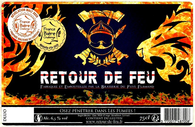 etiquette BRASSERIE DU PAYS FLAMAND 192