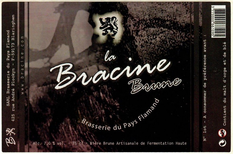 etiquette BRASSERIE DU PAYS FLAMAND 206