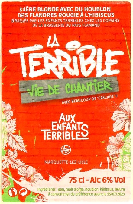 Etiquette BRASSERIE DU PAYS FLAMAND 213