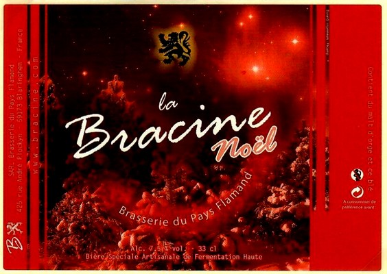 etiquette BRASSERIE DU PAYS FLAMAND 22