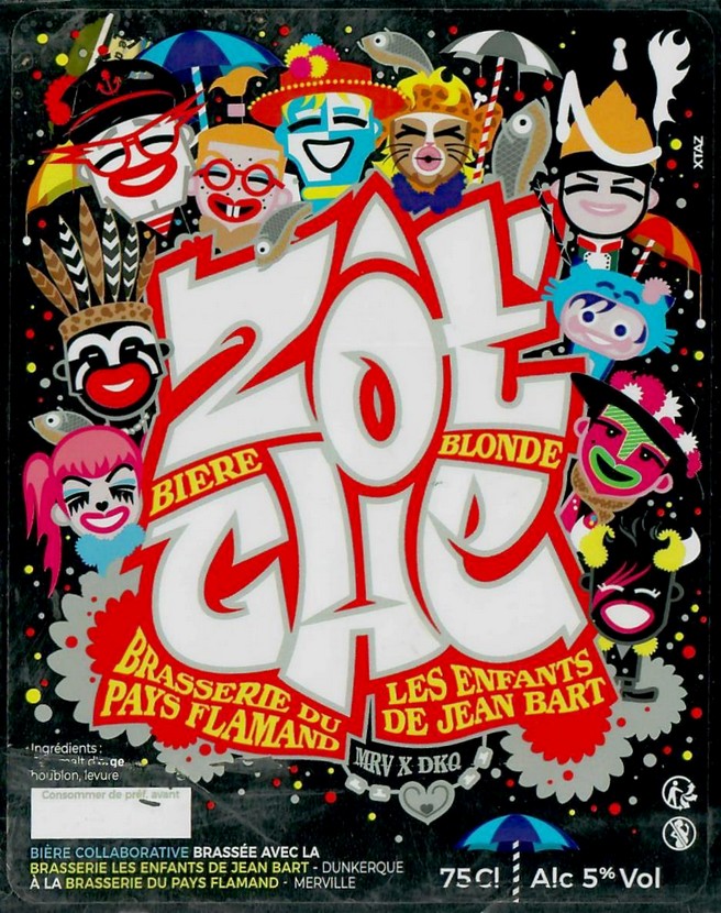 Etiquette BRASSERIE DU PAYS FLAMAND 220