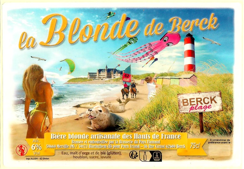 Etiquette BRASSERIE DU PAYS FLAMAND 238