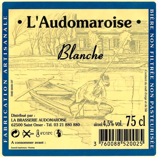 Etiquette BRASSERIE DU PAYS FLAMAND 252