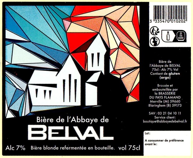 Etiquette BRASSERIE DU PAYS FLAMAND 256