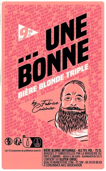 Etiquette BRASSERIE DU PAYS FLAMAND 262