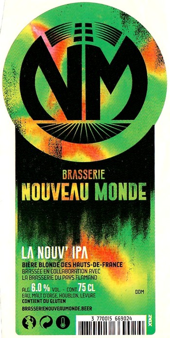 Etiquette BRASSERIE DU PAYS FLAMAND 275