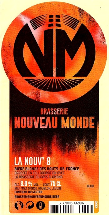 Etiquette BRASSERIE DU PAYS FLAMAND 277