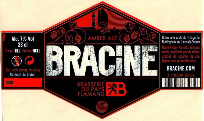 Etiquette BRASSERIE DU PAYS FLAMAND 282