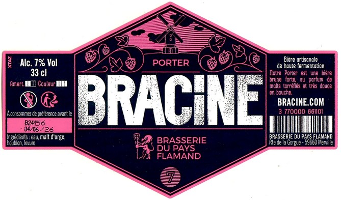 Etiquette BRASSERIE DU PAYS FLAMAND 284