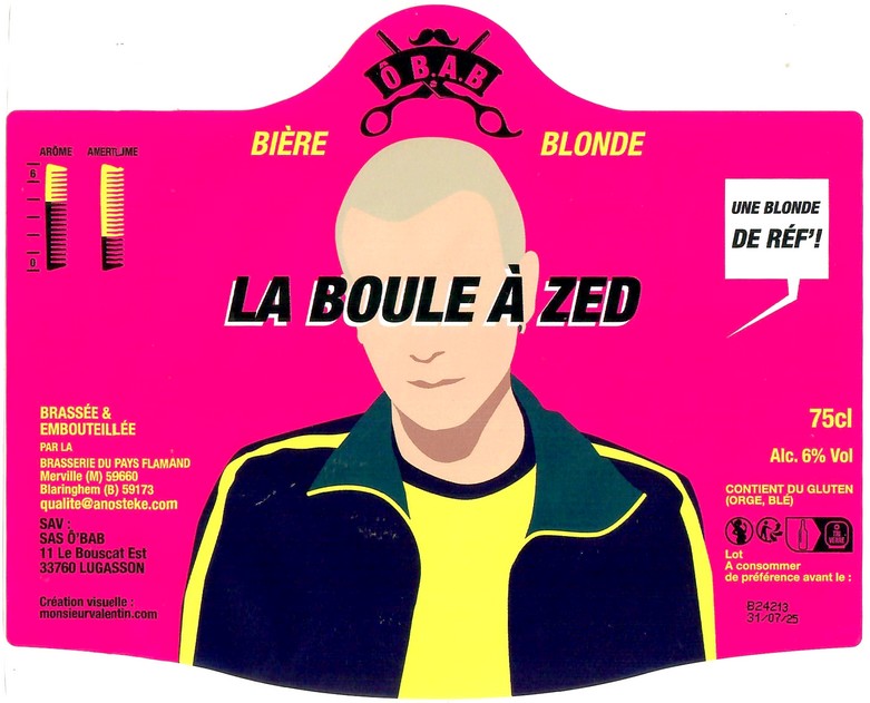 Etiquette BRASSERIE DU PAYS FLAMAND 301