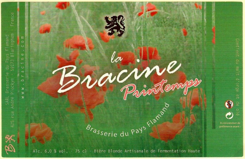 etiquette BRASSERIE DU PAYS FLAMAND 31