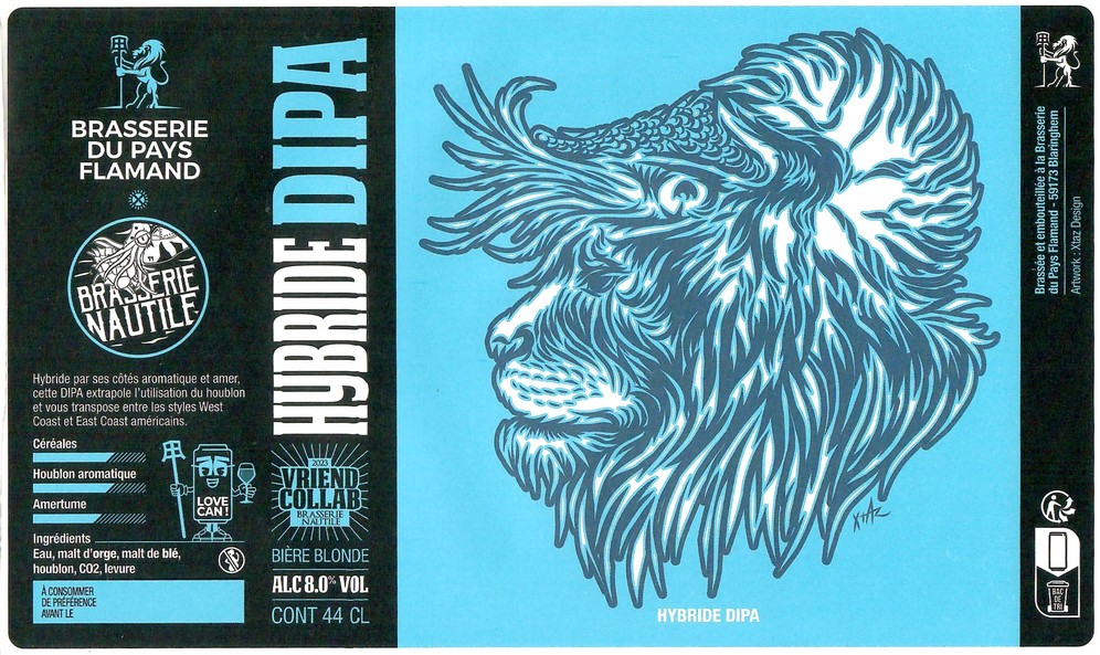 Etiquette BRASSERIE DU PAYS FLAMAND 310