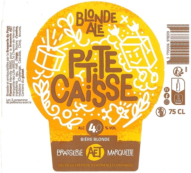 Etiquette BRASSERIE DU PAYS FLAMAND 320