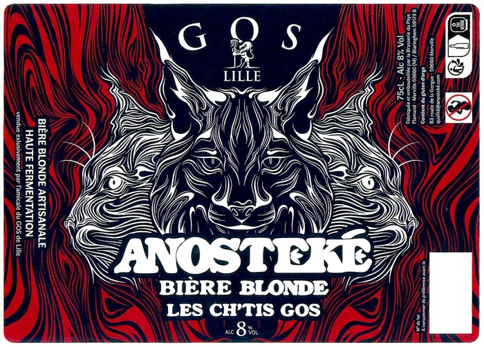 Etiquette BRASSERIE DU PAYS FLAMAND 329