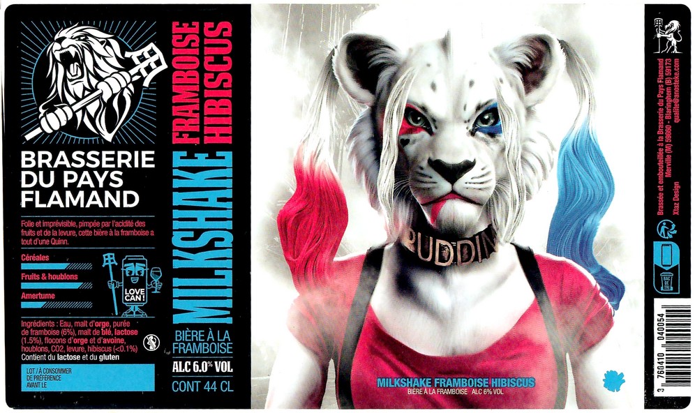 Etiquette BRASSERIE DU PAYS FLAMAND 337