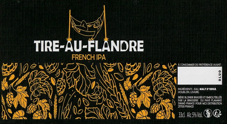 Etiquette BRASSERIE DU PAYS FLAMAND 347