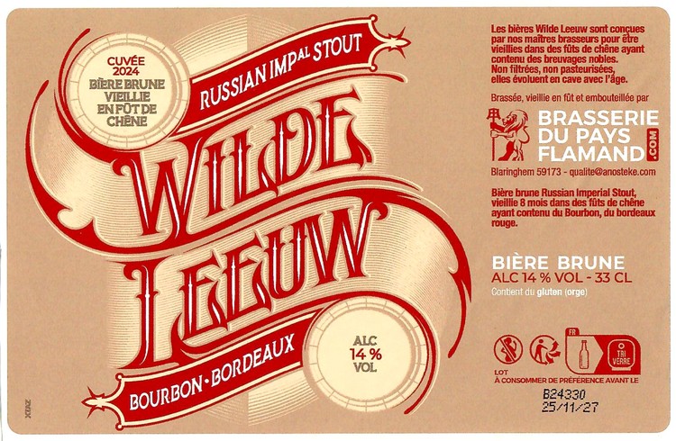 Etiquette BRASSERIE DU PAYS FLAMAND 360