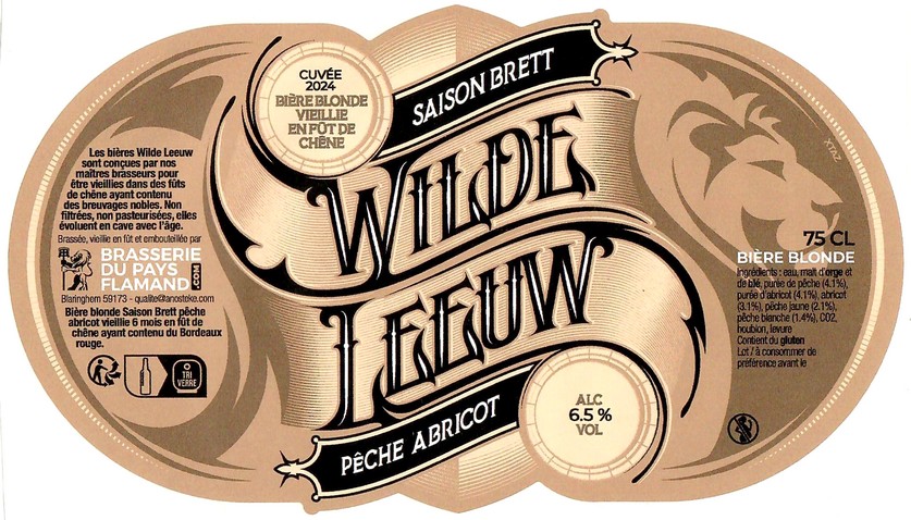 Etiquette BRASSERIE DU PAYS FLAMAND 365