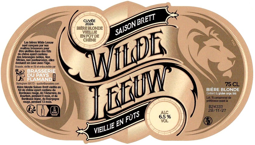 Etiquette BRASSERIE DU PAYS FLAMAND 366