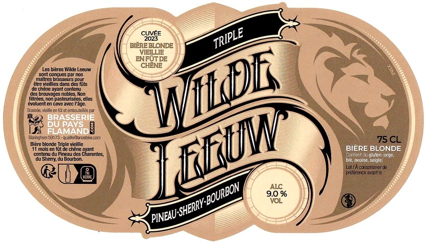 Etiquette BRASSERIE DU PAYS FLAMAND 367