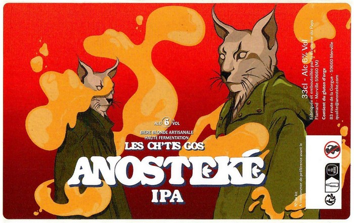 Etiquette BRASSERIE DU PAYS FLAMAND 379