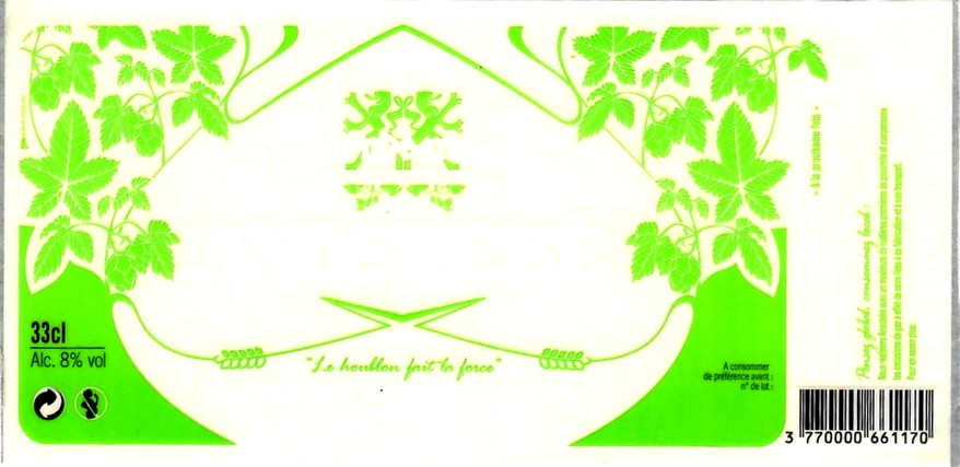 etiquette BRASSERIE DU PAYS FLAMAND 47