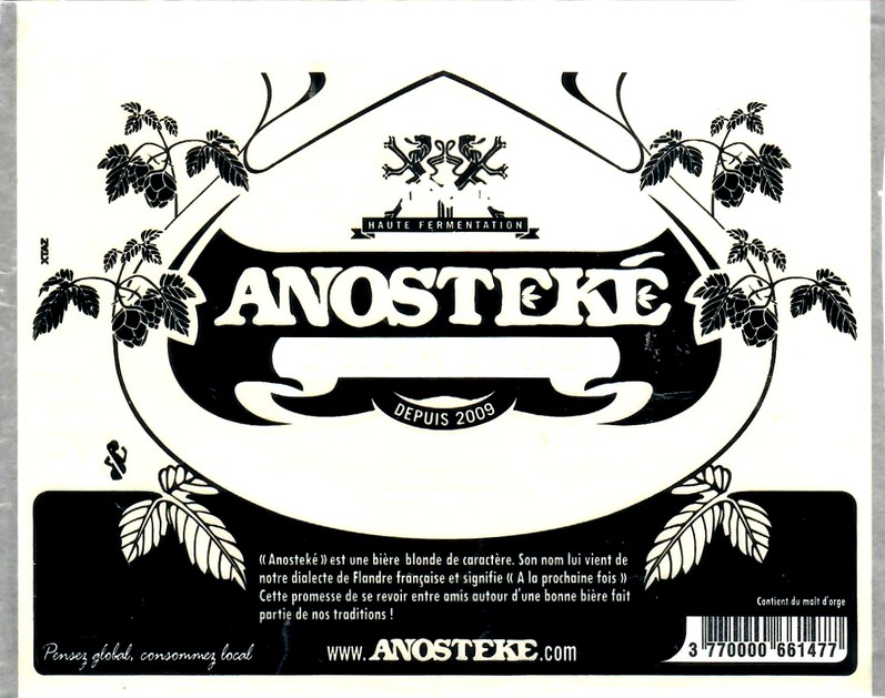 etiquette BRASSERIE DU PAYS FLAMAND 70