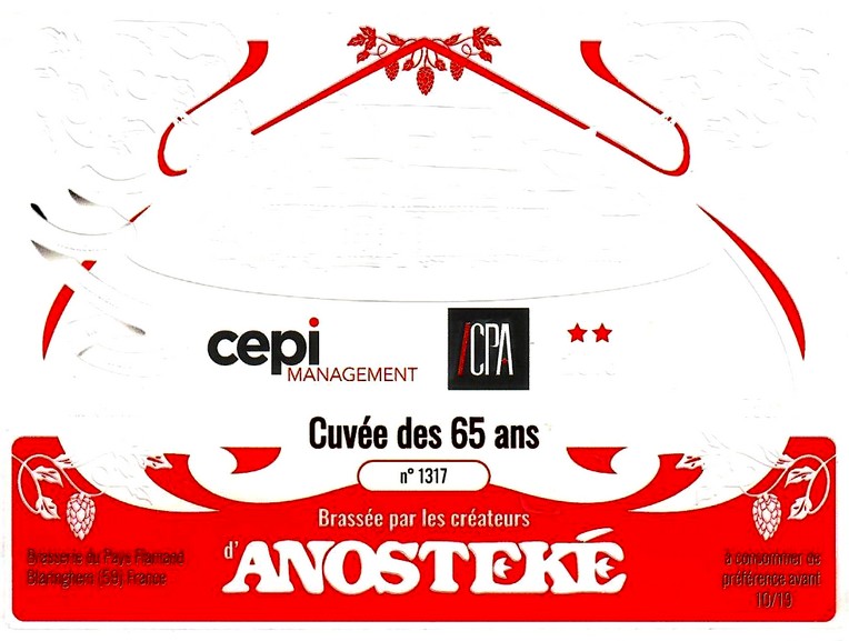 etiquette BRASSERIE DU PAYS FLAMAND 78