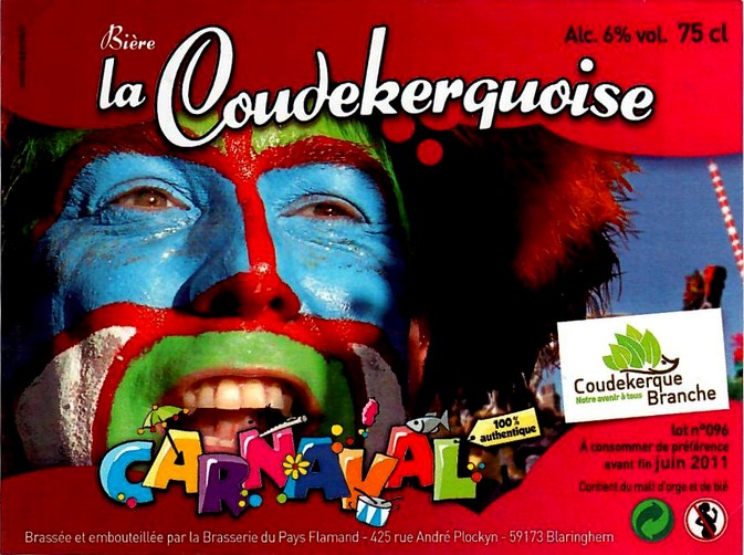 etiquette BRASSERIE DU PAYS FLAMAND 83