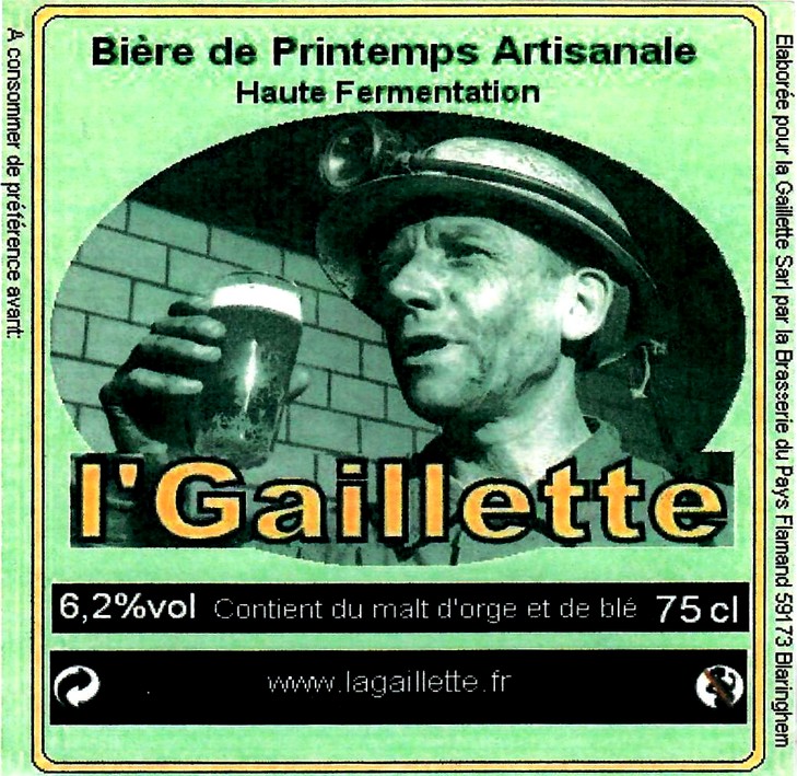 etiquette BRASSERIE DU PAYS FLAMAND 99