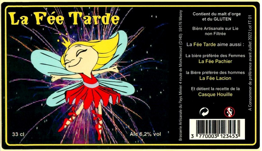 Etiquette BRASSERIE DU PAYS MINIER 11