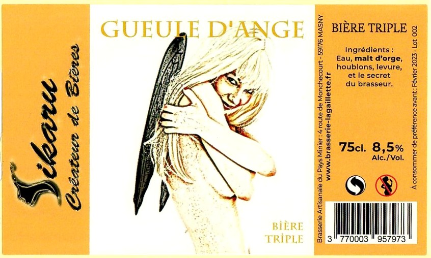 Etiquette BRASSERIE DU PAYS MINIER 22