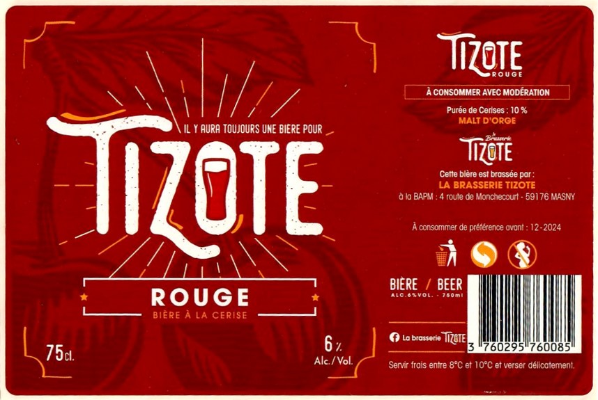 Etiquette BRASSERIE DU PAYS MINIER 24